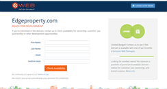 Desktop Screenshot of edgeproperty.com